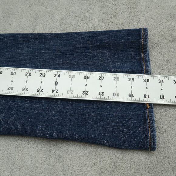 Old Navy Jeans Women's Size 8 Blue Mid-Rise Dreamer Bootcut Stretch 30" Inseam - Picture 4 of 15